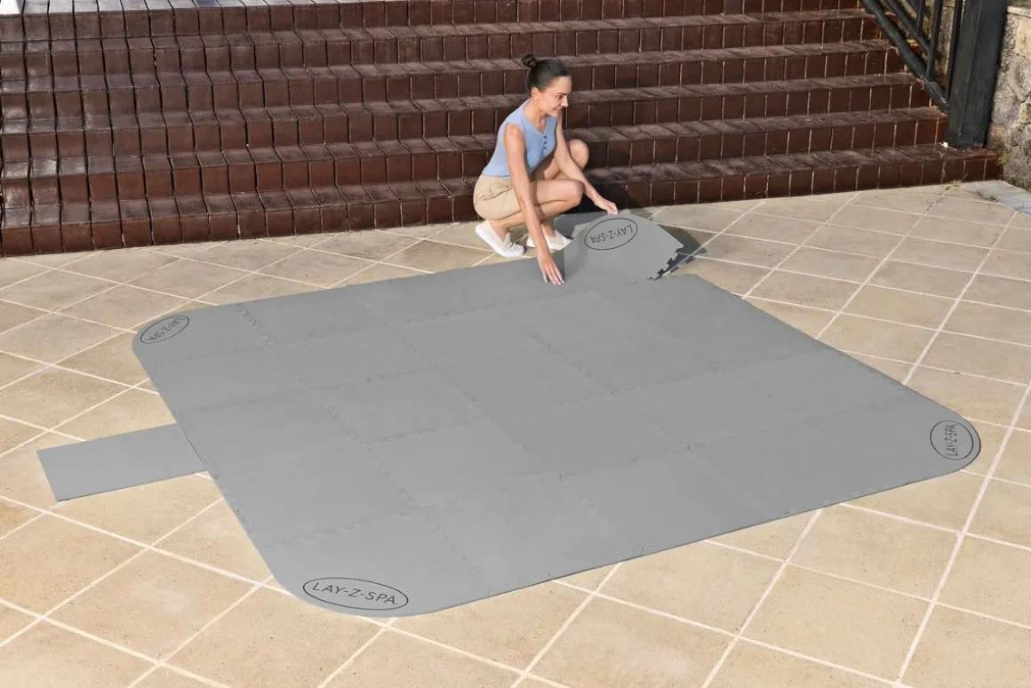Bodenschutz für Lay-Z-Spa Whirlpool 196 x 196 cm