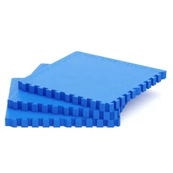 Bodenschutzmatte 61 x 61 cm 12er Set blau