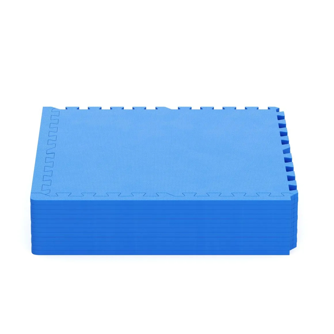 Bodenschutzmatte 61 x 61 cm 12er Set blau