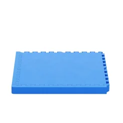 Bodenschutzmatte 61 x 61 cm 4er Set blau