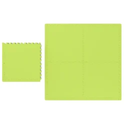 Bodenschutzmatte 61 x 61 cm 12er Set grün