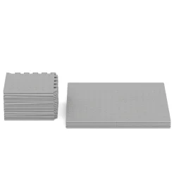Bodenschutzmatte 30 x 30 cm 32er Set grau