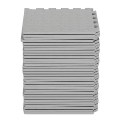 Bodenschutzmatte 30 x 30 cm 32er Set grau