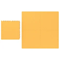 Bodenschutzmatte 61 x 61 cm 12er Set orange