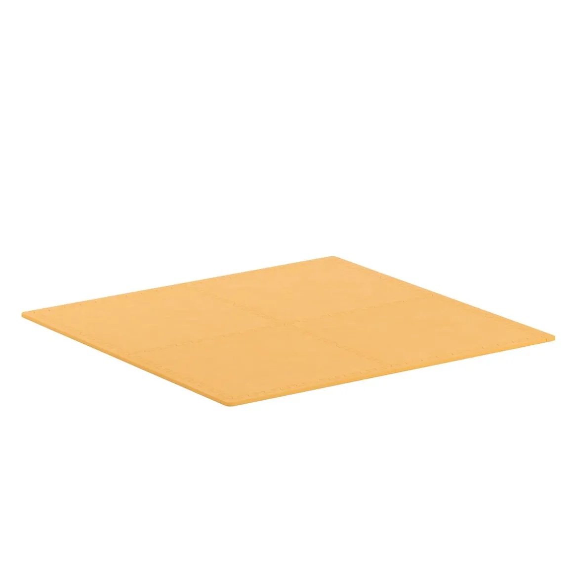 Bodenschutzmatte 61 x 61 cm 4er Set orange