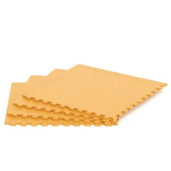 Bodenschutzmatte 61 x 61 cm 4er Set orange