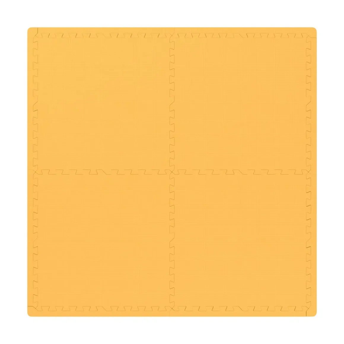 Bodenschutzmatte 61 x 61 cm 4er Set orange