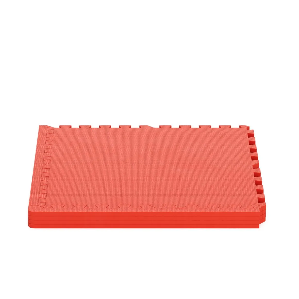 Bodenschutzmatte 61 x 61 cm 4er Set rot