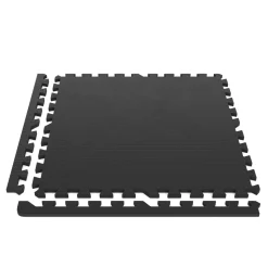 Bodenschutzmatte 61 x 61 cm 20er Set schwarz