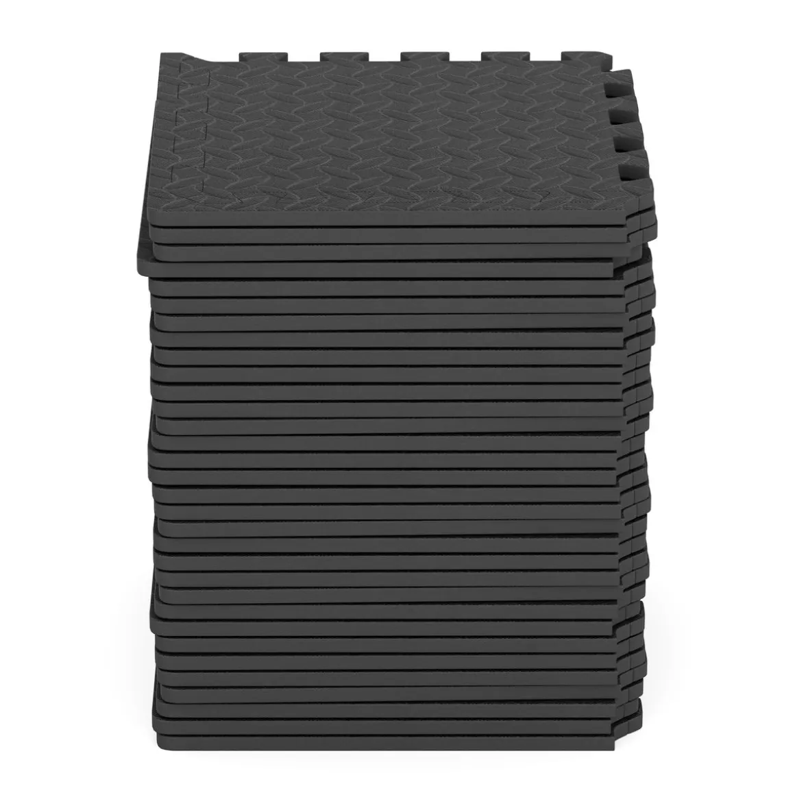 Bodenschutzmatte 30 x 30 cm 32er Set schwarz
