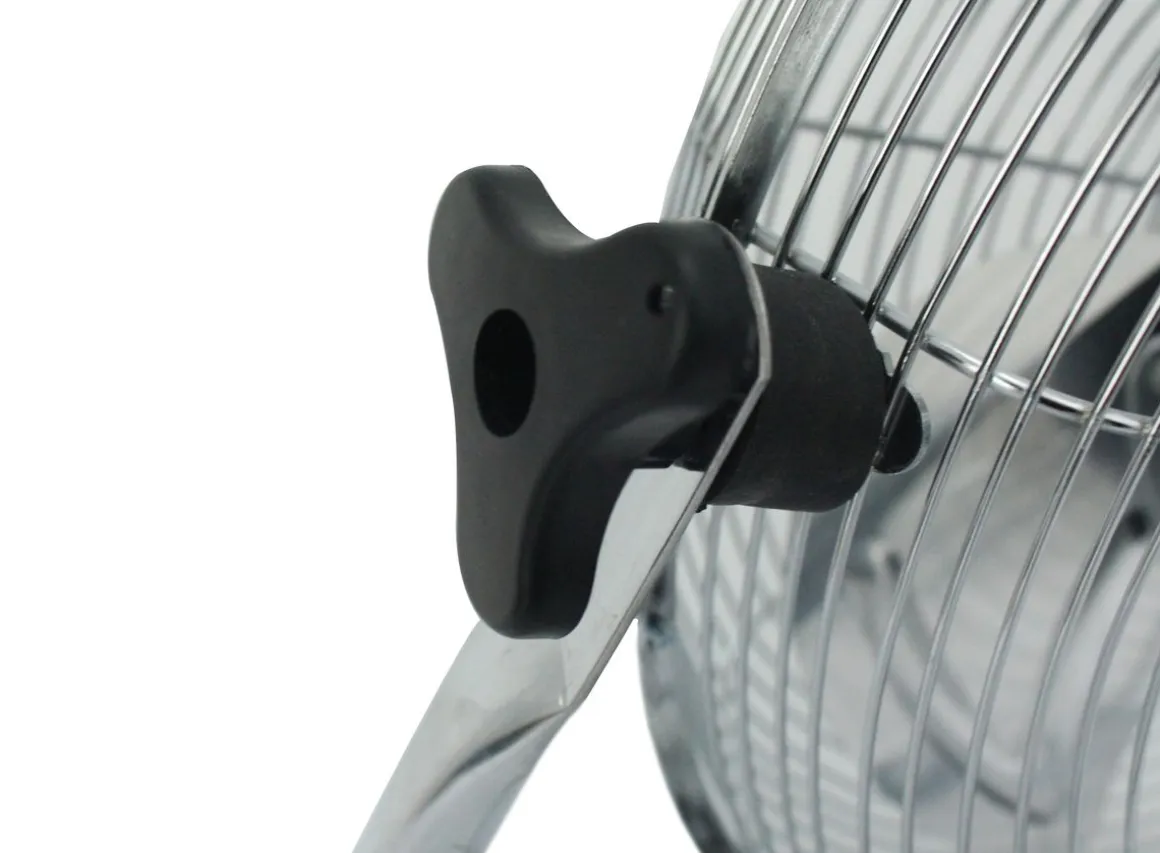 Bodenventilator 30 cm chrom