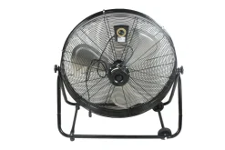 Bodenventilator 76 cm schwarz
