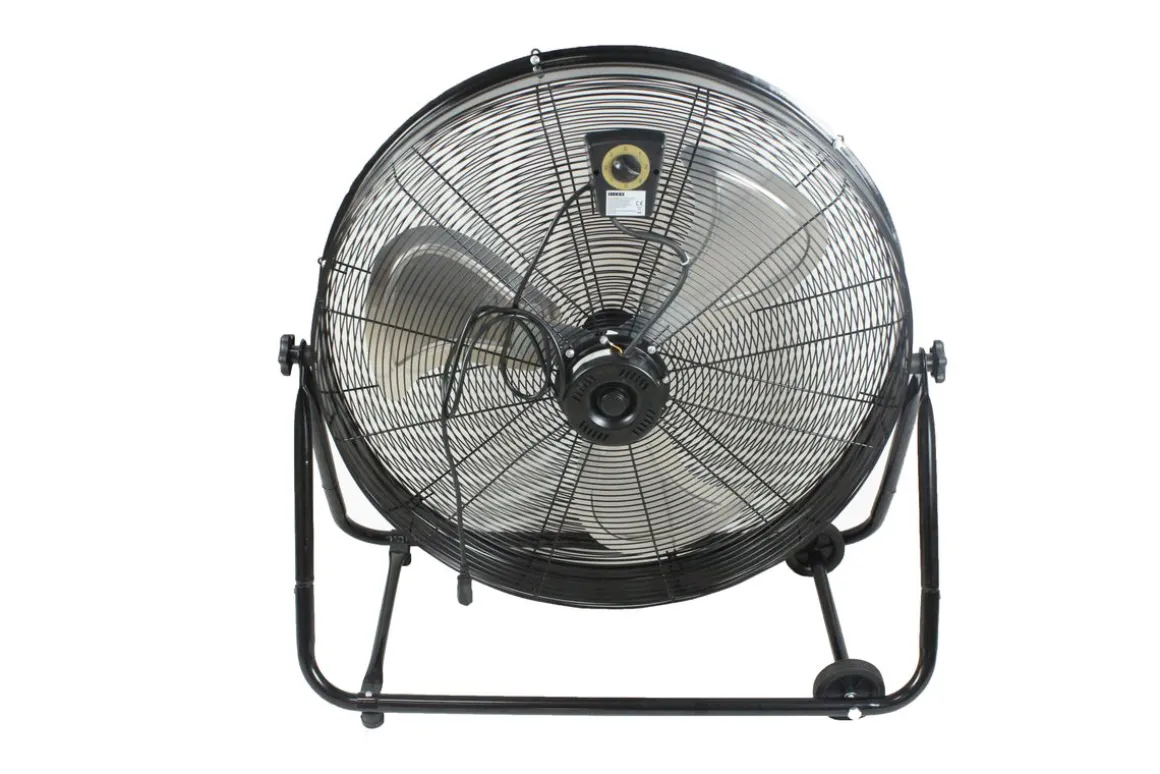 Bodenventilator 76 cm schwarz