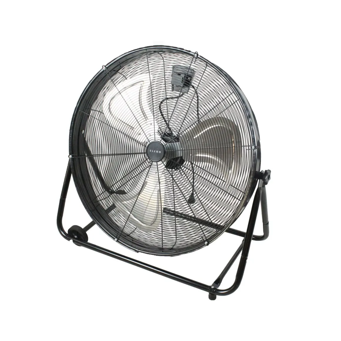 Bodenventilator 76 cm schwarz