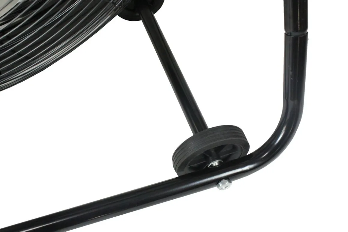 Bodenventilator 76 cm schwarz