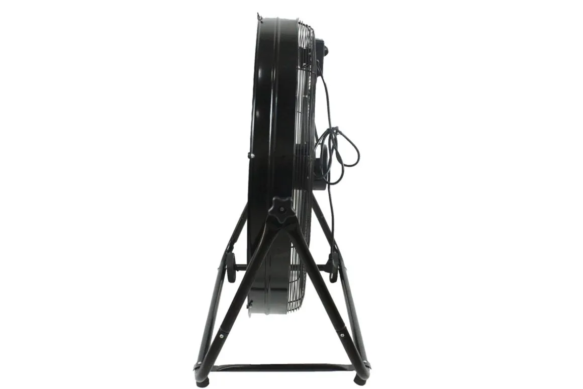 Bodenventilator 76 cm schwarz