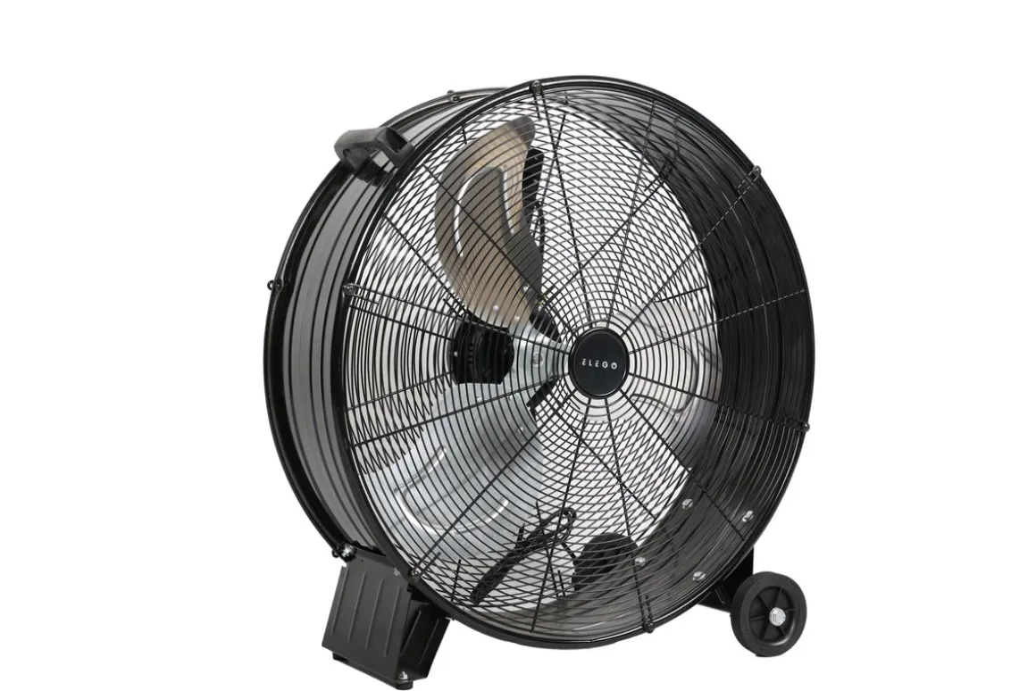 Bodenventilator 61 cm schwarz