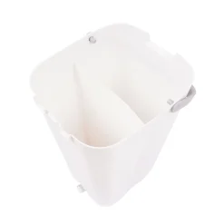Bodenwischer Set 4-teilig weiss/grau