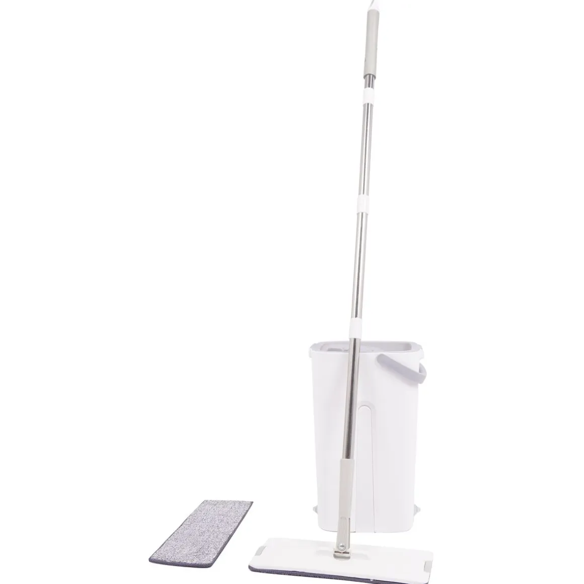 Bodenwischer Set 4-teilig weiss/grau