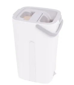Bodenwischer Set 4-teilig weiss/grau