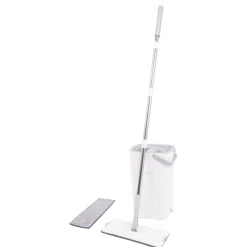 Bodenwischer Set 4-teilig weiss/grau