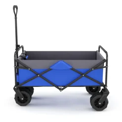 Bollerwagen faltbar BENNY blau