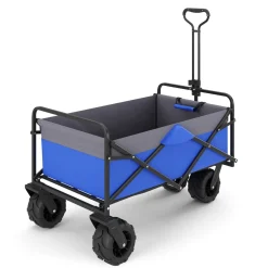 Bollerwagen faltbar BENNY blau