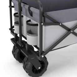 Bollerwagen faltbar BENNY grau