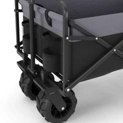 Bollerwagen faltbar BENNY schwarz