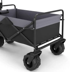 Bollerwagen faltbar BENNY schwarz