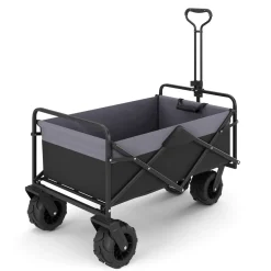 Bollerwagen faltbar BENNY schwarz