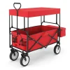 Bollerwagen faltbar mit Dach