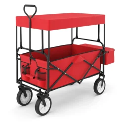 Bollerwagen faltbar mit Dach