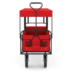 Bollerwagen faltbar mit Dach