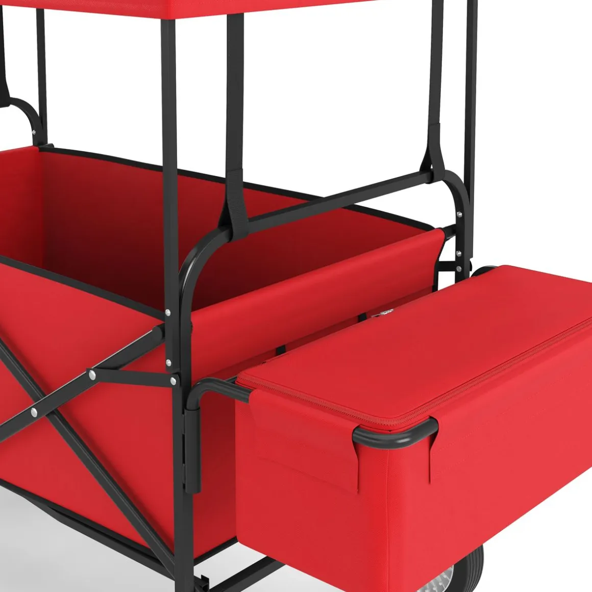 Bollerwagen faltbar mit Dach