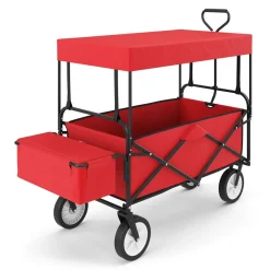 Bollerwagen faltbar mit Dach
