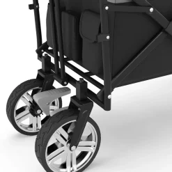 Bollerwagen faltbar mit Dach KENNY schwarz | GONSER.CH