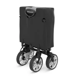 Bollerwagen faltbar mit Dach KENNY schwarz | GONSER.CH