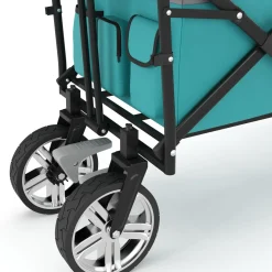 Bollerwagen faltbar mit Dach KENNY mint | GONSER.CH