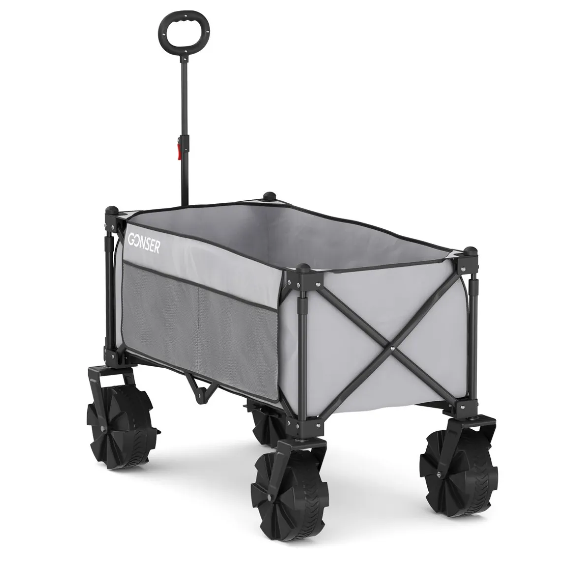 Bollerwagen faltbar TROLLY grau | GONSER.CH