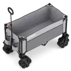 Bollerwagen faltbar TROLLY grau | GONSER.CH
