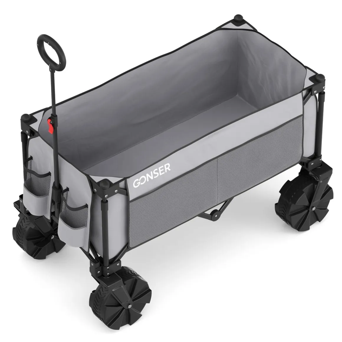 Bollerwagen faltbar TROLLY grau | GONSER.CH