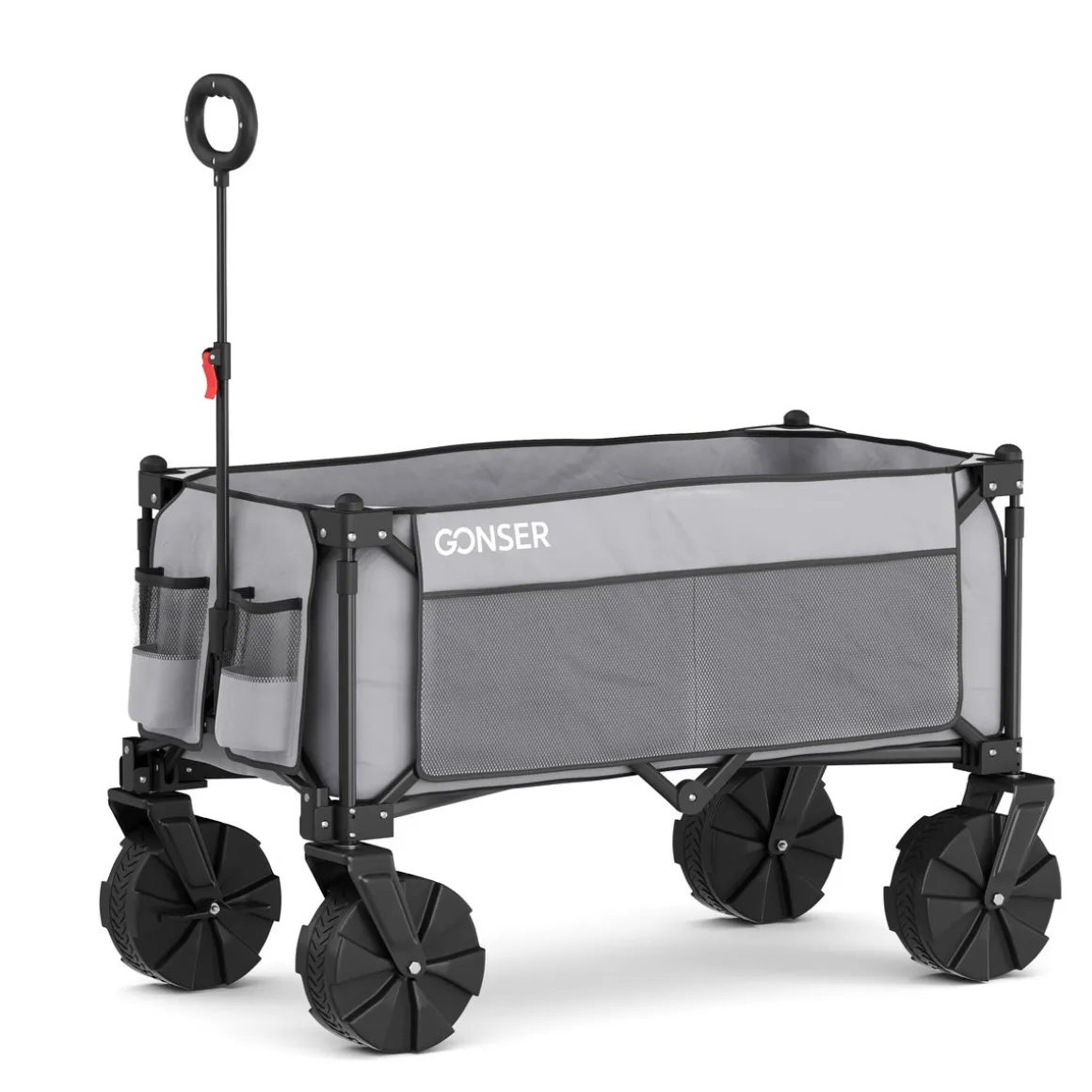 Bollerwagen faltbar TROLLY grau | GONSER.CH