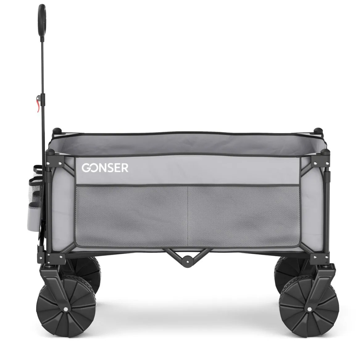 Bollerwagen faltbar TROLLY grau | GONSER.CH