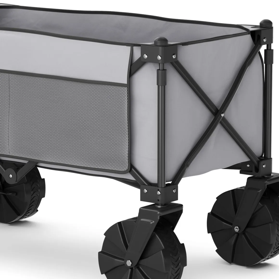 Bollerwagen faltbar TROLLY grau | GONSER.CH