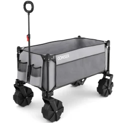 Bollerwagen faltbar TROLLY grau | GONSER.CH