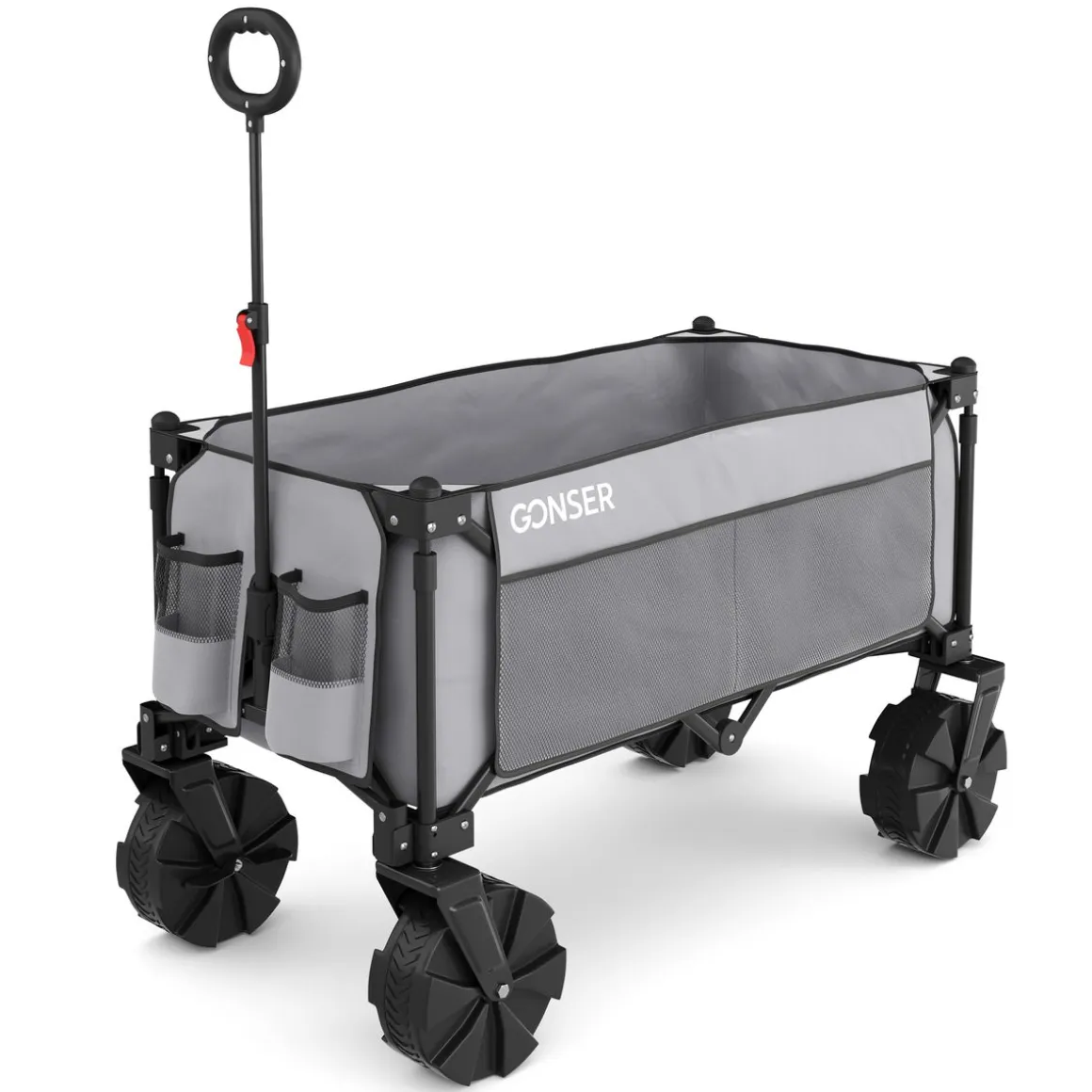 Bollerwagen faltbar TROLLY grau | GONSER.CH