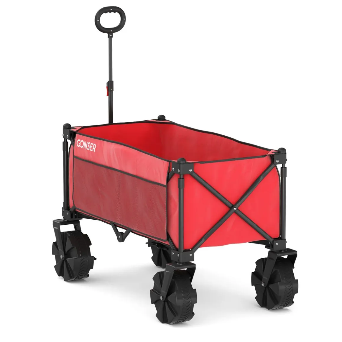 Bollerwagen faltbar TROLLY rot