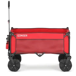 Bollerwagen faltbar TROLLY rot