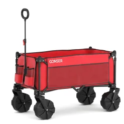 Bollerwagen faltbar TROLLY rot